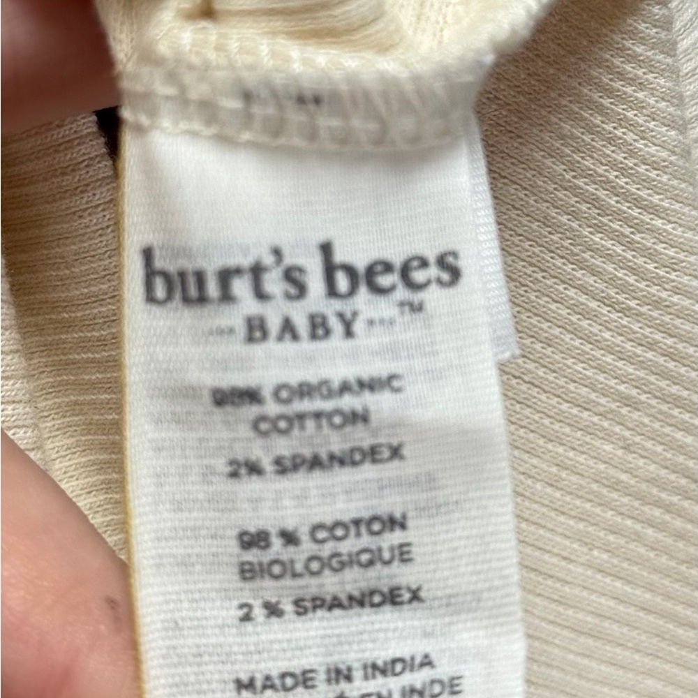 Burt’s Bees Baby Organic Cotton Long Sleeve Top - Picture 5 of 5